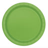 Unique - Assiettes En Carton 7Po (20Ct)  Vert Lime - Party Shop