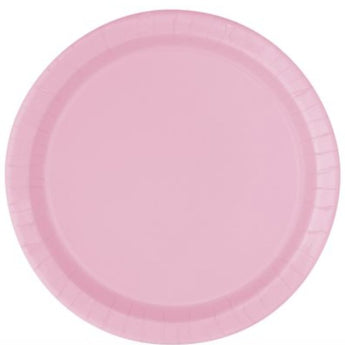 Assiettes En Carton 9'' (16Ct) Rose Lovely Party Shop