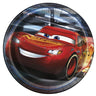 Unique - Assiettes En Carton 9Po (8) - Les Bagnoles (Cars) - Party Shop