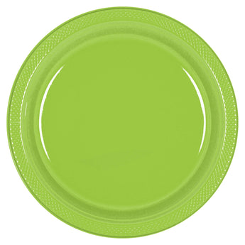 Assiettes En Plastique 9Po (20) - Kiwi Party Shop