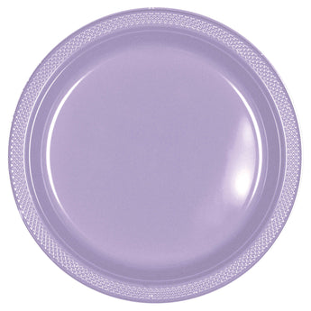 Assiettes Plastique(20) 10 1/4 - Lavande Party Shop