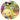 Unique - Assiettes Rondes 9Po (8) - Émoji Arc-En-Ciel - Party Shop
