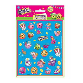 Autocollants (100) - Shopkins Party Shop