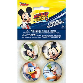Balle Rebondissantes (4Pc) - Mickey Mouse - Party Shop