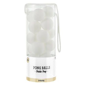 Balles De Ping Pong Blanche (24) Party Shop