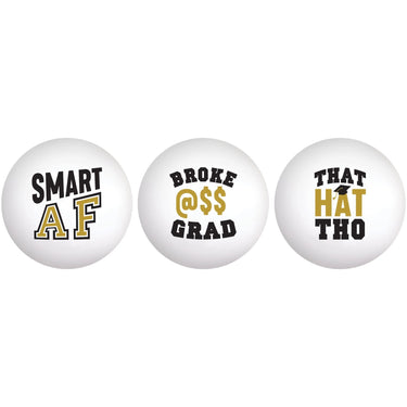 Amscan - Balles Pong (6) - Graduation - Party Shop