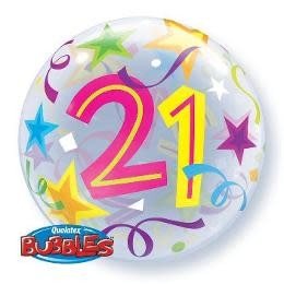 Ballon Bubble - 21 Ans Party Shop