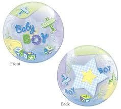 Ballon Bubble - Baby Boy Party Shop