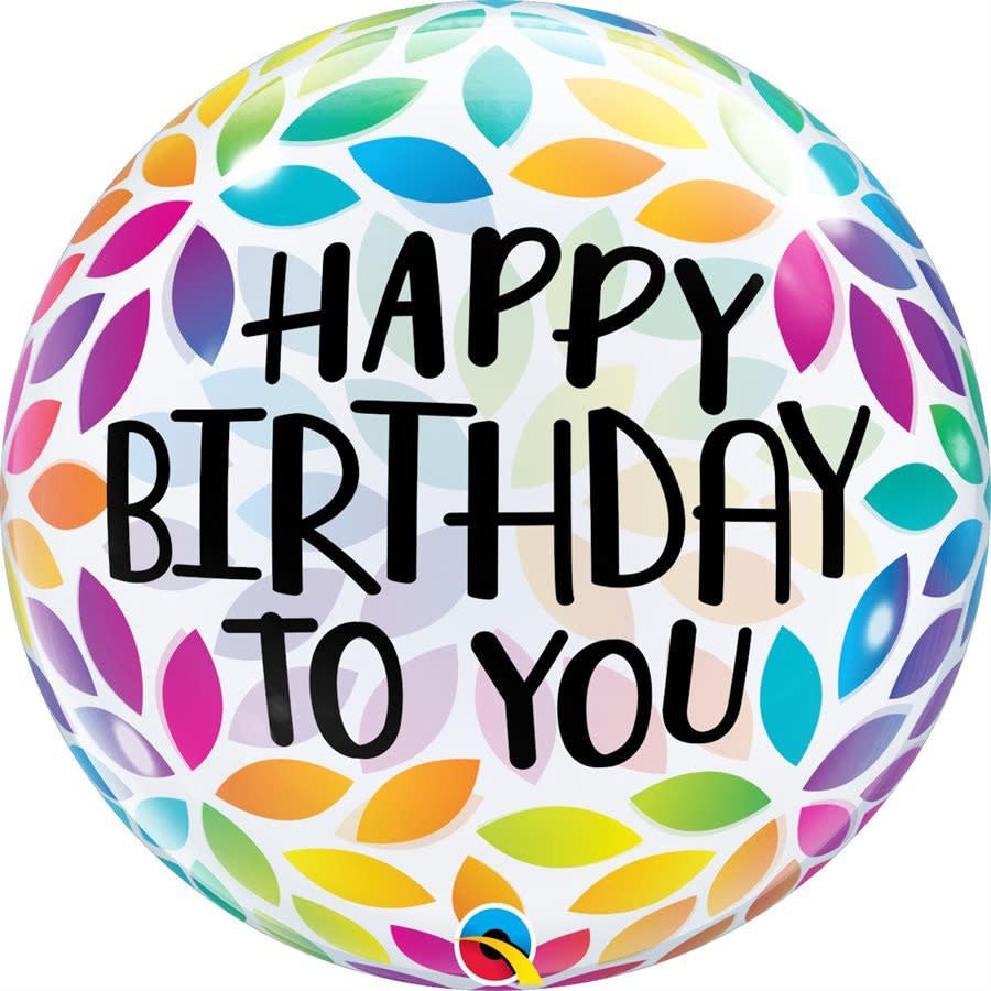 Ballon Bubbles - Happy Birthday To YouParty Shop