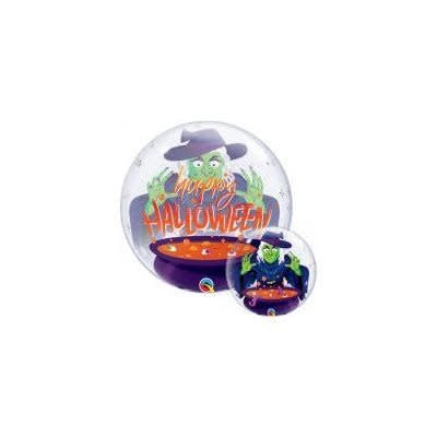 Ballon Bubbles - Happy Halloween (Sorcière) Party Shop