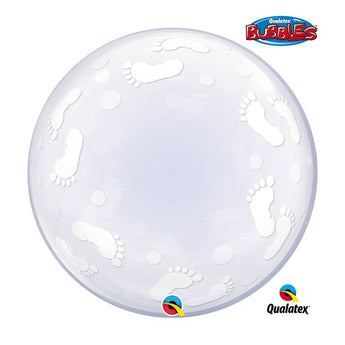 Ballon Bubbles Transparent Pieds Party Shop