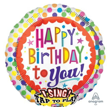 Ballon Chantant - Happy Birthday To You - Party Shop