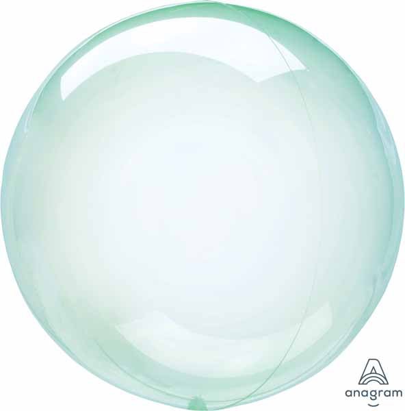 Ballon Clearz (Transparent) Rond 18Po De Plastique - Vert Party Shop