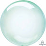 Anagram - Ballon Clearz (Transparent) Rond 18Po De Plastique - Vert - Party Shop