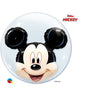 Qualatex - Ballon Double Bubbles- Mickey Mouse - Party Shop