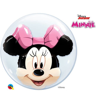 Ballon Double Bubbles - Minnie Mouse Party Shop