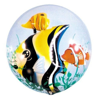 Ballon Double Bubbles Poissons Tropicaux - Party Shop