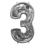 Anagram - Ballon En Forme De Chiffre 3 (À L'Air) - Party Shop