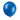 Unique - Ballon Latex 12" (10) -  Bleu - Party Shop