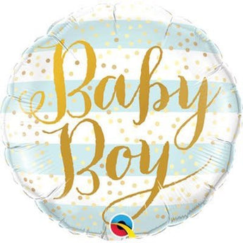 Ballon Mini Mylar (9Po) - Baby Boy - Party Shop