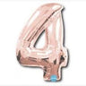 Anagram - Ballon Mylar 16" - 4 Rose Gold - Party Shop