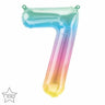 North Star Balloon - Ballon Mylar 16" - 7 Pastel - Party Shop