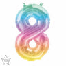 North Star Balloon - Ballon Mylar 16" - 8 Pastel - Party Shop
