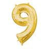Anagram - Ballon Mylar 16" - 9 Or - Party Shop