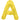 Anagram - Ballon Mylar 16" - A Or - Party Shop