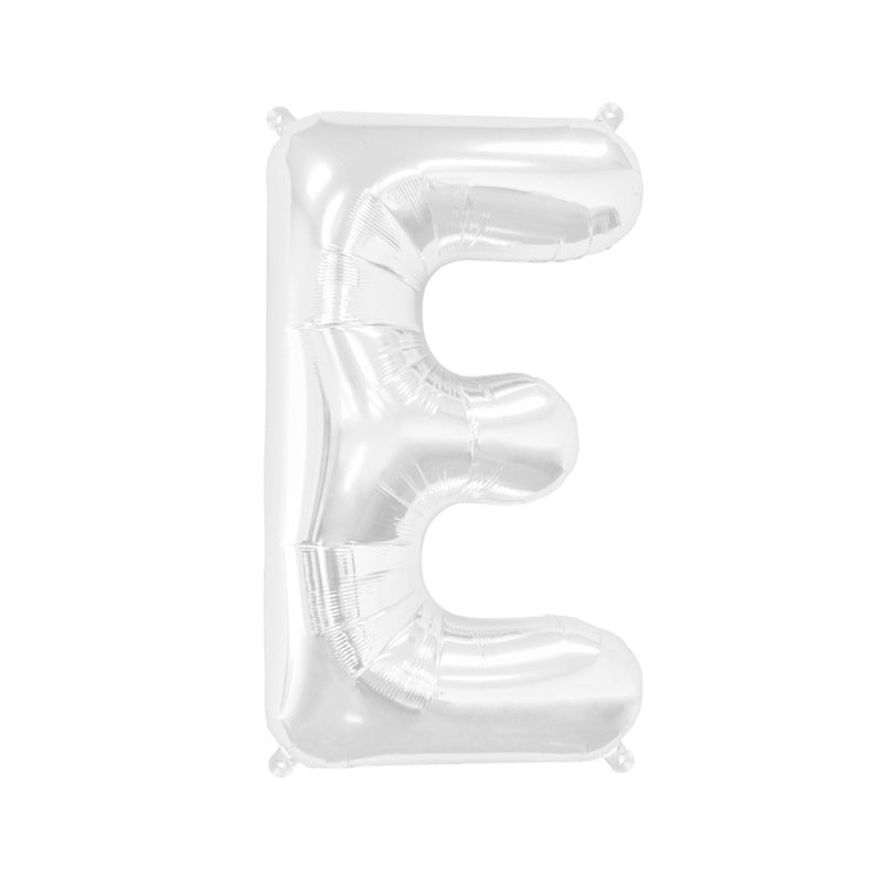 Ballon Mylar 16" - E Argent Party Shop