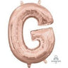 Anagram - Ballon Mylar 16" - G Rose Gold - Party Shop