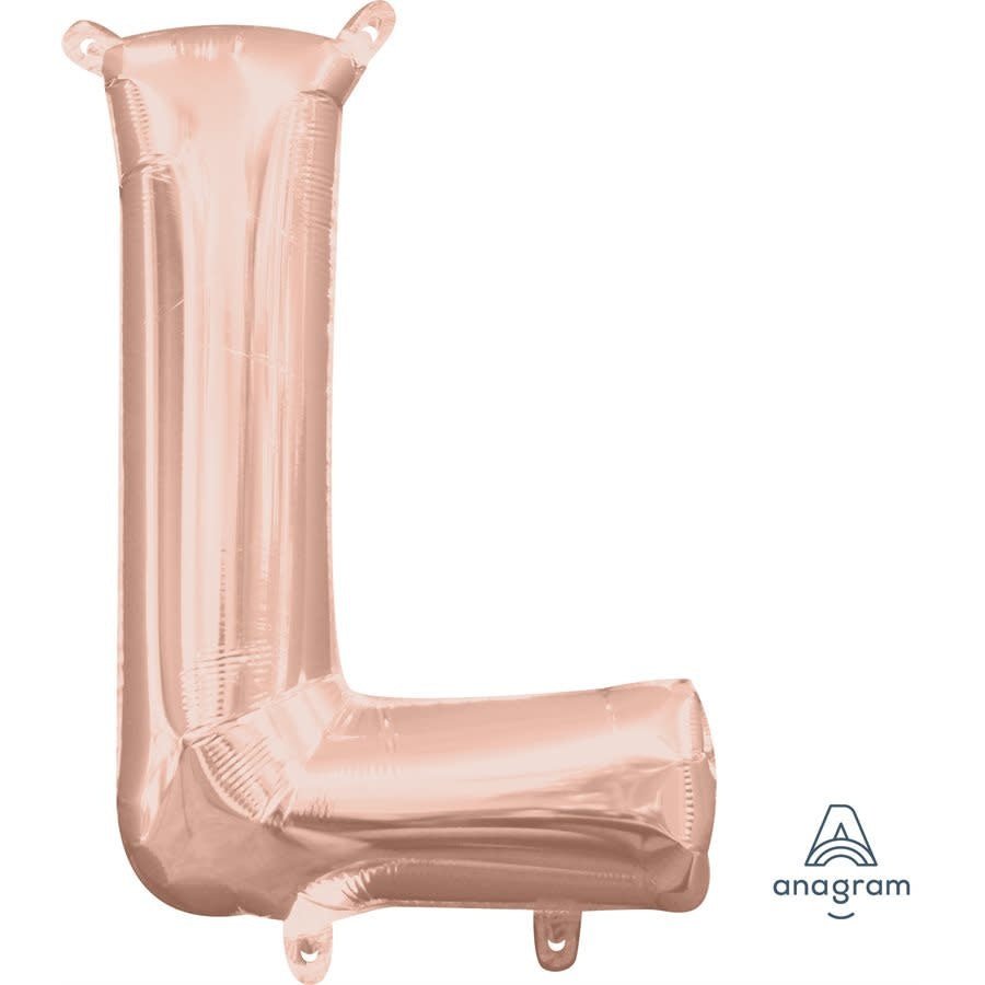 Ballon Mylar 16" - L Rose GoldParty Shop