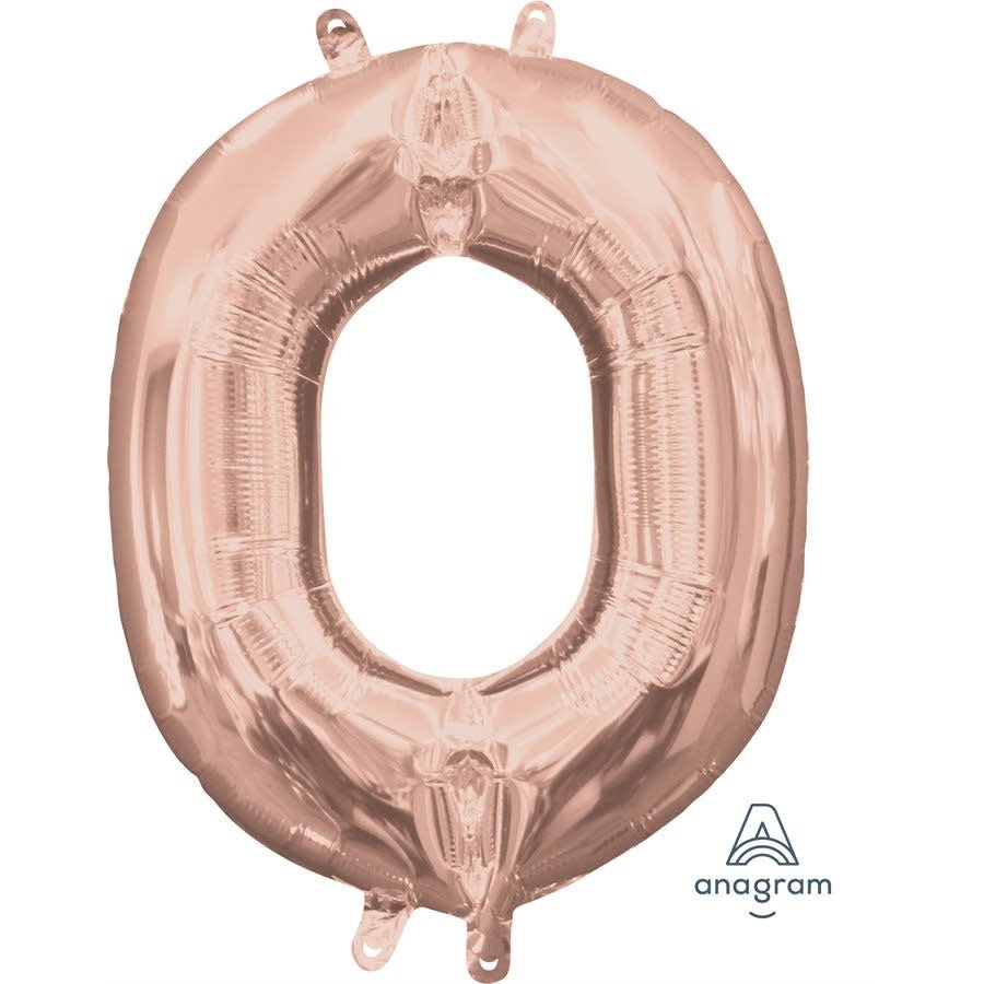 Ballon Mylar 16" - O Rose Gold Party Shop