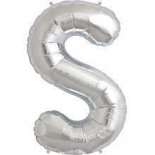 Ballon Mylar 16" - S Argent Party Shop