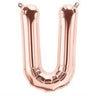 North Star Balloon - Ballon Mylar 16" - U Rose Gold - Party Shop