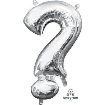 Ballon Mylar 16Po - ? Argent Party Shop