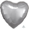 Anagram - Ballon Mylar 18'' Coeur - Argent - Party Shop