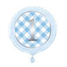 Unique - Ballon Mylar 18Po - 1 An Bleu - Party Shop