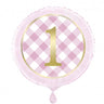 Unique - Ballon Mylar 18Po - 1 An Rose - Party Shop