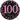 Ballon Mylar 18Po - 100 Ans Rose Party Shop