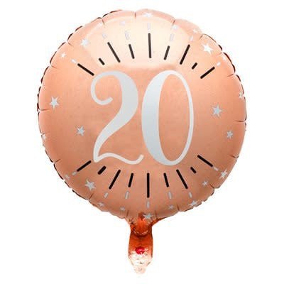 Ballon Mylar 18Po - 20 Ans Party Shop