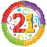 Anagram - Ballon Mylar 18Po - 21 Ans - Party Shop