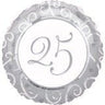 Anagram - Ballon Mylar 18Po - 25E Anniversaire De Mariage - Party Shop