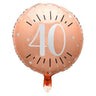 Santex - Ballon Mylar 18Po - 40 Ans - Party Shop