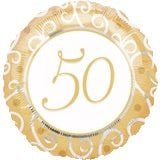 Ballon Mylar 18Po - 50E Anniversaire De Mariage Party Shop