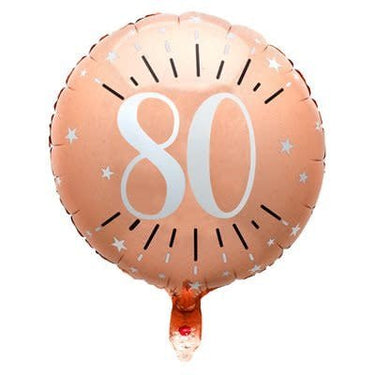 Santex - Ballon Mylar 18Po - 80 Ans - Party Shop
