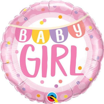 Ballon Mylar 18Po - Baby Girl Party Shop