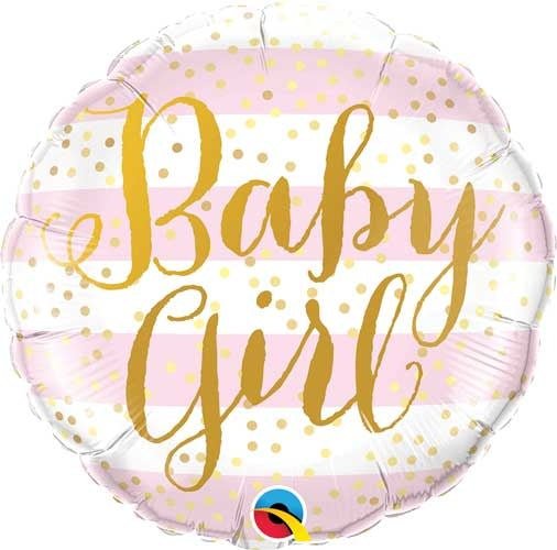 Ballon Mylar 18Po - Baby Girl Party Shop