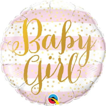 Ballon Mylar 18Po - Baby Girl Party Shop