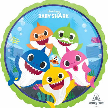 Ballon Mylar 18Po - Baby Shark Party Shop